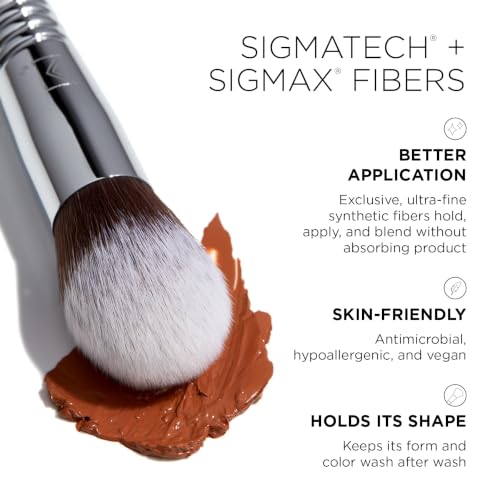 Sigma Beauty F79 Concealer Blend Kabuki Brush - Precise Face Makeup Tool