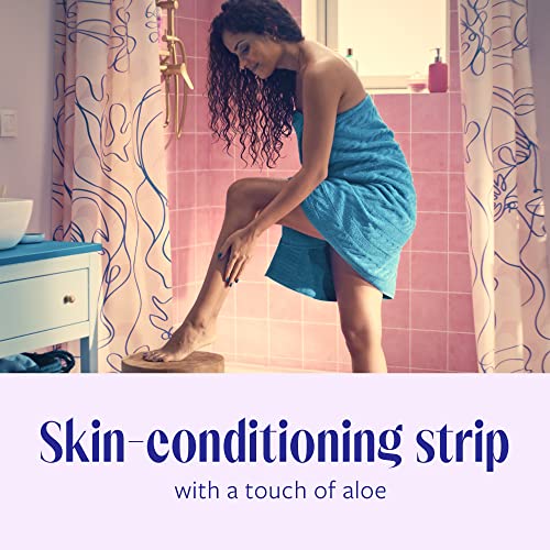 Skintimate Sensitive Skin Disposable Razor 4-Count Pack of 3 - 3 Blade, Travel Friendly