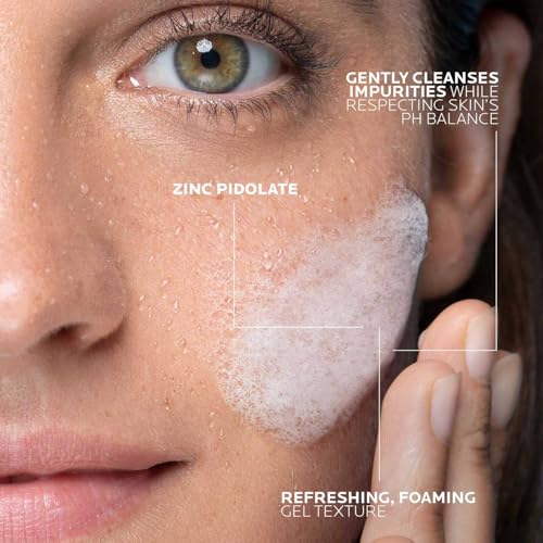 La Roche-Posay Effaclar Foaming Gel Cleanser for Oily Skin 13.52 Fl Oz