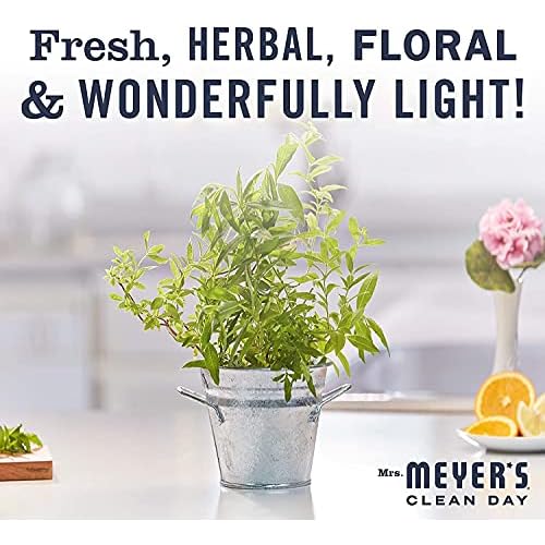 Mrs. Meyer's Lemon Verbena Liquid Hand Soap, Cruelty-Free and Hand Wash Formula Made with Essential Oils,16 oz. (Pack of 2)
