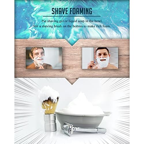 Collapsible Shaving Bowl - Silicone Rubber Multi Purpose Portable Bowl - Pocket Size, Easy to Carry, Durable, Flexible