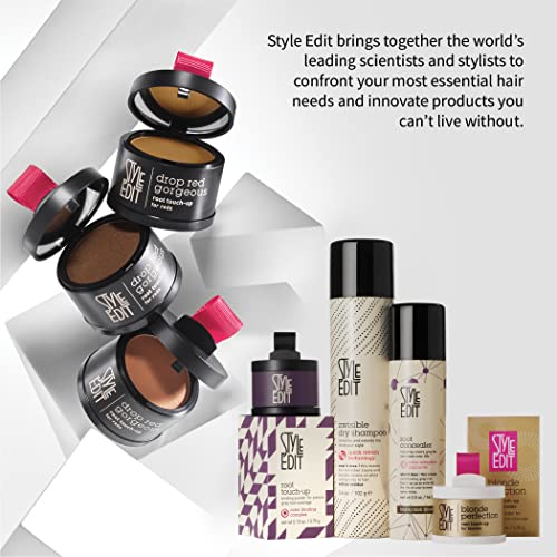 Style Edit Root Touch Up Powder for Black Hair Gray Coverage 1 Count