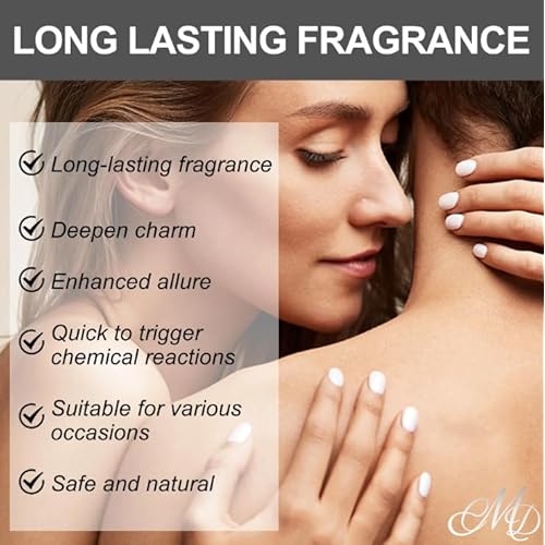 CMD Luxury Dubai Fragrance Perfume Oil Pheromones Infused, Roll On, Oud Ispahan Inspired, Natural Tigers Eye Crystal Rollerball, EDP Body Oil Roller, Unisex Gift Men & Women .34oz 10mL Travel Size