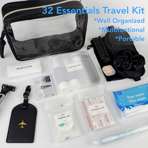 SlendyPop Travel Kit for Wedding & Honeymoon Emergency - Black