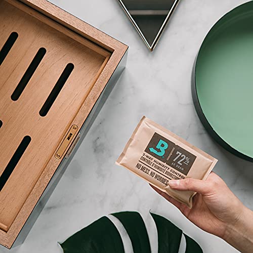 Boveda 72% Humidity Control Packs - Size 60, 12 Count, For Dry Environments Variation 0.72