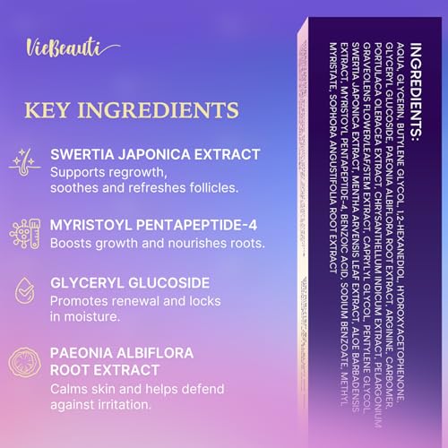 Eyebrow Growth Serum for Longer Fuller Thicker Brows - Purple 0.1 Fl Oz
