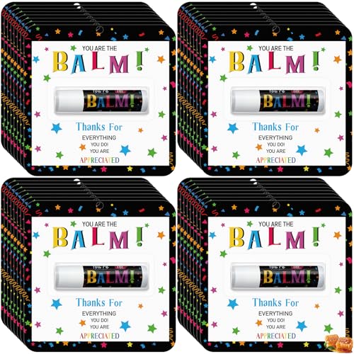 Honey Flavor Lip Balm Set - You're the Balm Bulk Appreciation Gifts, 30 Pack
