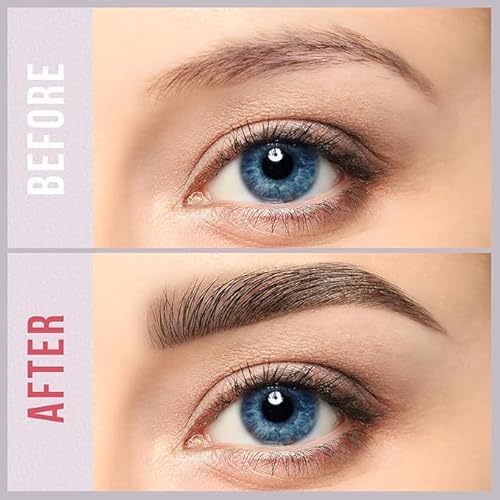 Two Eyebrow Pencils, 2025 NEW Waterproof Magic Eyebrow Pencil, Dual-Ended 3D Microblading Eyebrow Pen with 4 Tip & Eyebrow Brush, Makeup Long-Lasting Eyebrow Pen for Women (02#Dark Brown*2)