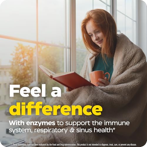 Enzymedica Immune Defense Regular Strength Caps - 180 Count, Vegan, Non-Drowsy