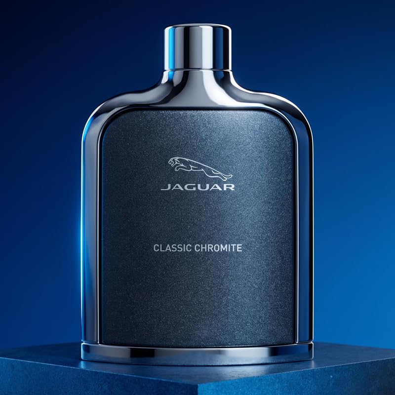 Jaguar Classic Chromite Men EDT Spray 3.4 oz - Long Lasting Fragrance