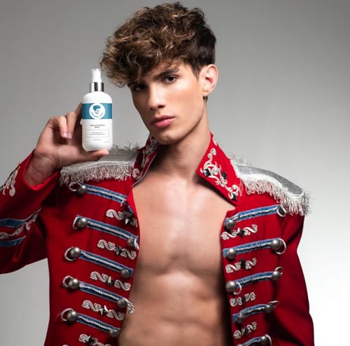 Avenue Man Curl Activating Spray for Defined Curls with Marula Oil – Leave-In Conditioner