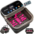 OOAMBB Collapsible Foot Spa Bath with Heat, Bubble & Timer – Remote