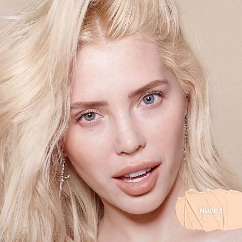 Nudestix NUDEFIX Cream Concealer ? Hydrating, Buildable Liquid Concealer for Dark Circles, Redness & Blemishes | Skincare-Infused, Natural Finish | Clean, Vegan & Fragrance-Free