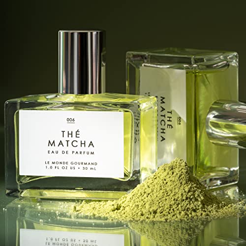 Le Monde Gourmand Thé Matcha Eau de Parfum Spray for Women - Green Tea, Freesia & Amber, Vegan & Cruelty-Free, 1 fl oz