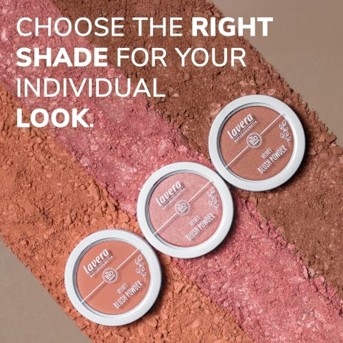 Lavera Velvet Blush Powder Rosy Peach 01 Organic Mineral Vegan Natural Makeup