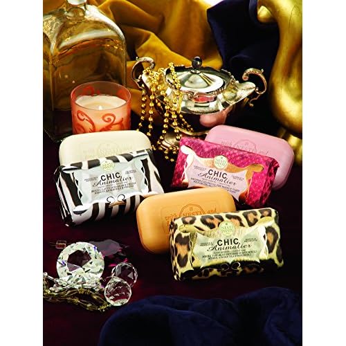 Nesti Dante Nesti dante chic animalier natural soap - wild orchid, red tea leaves and tiare, 8.8oz, 8.8 Ounce
