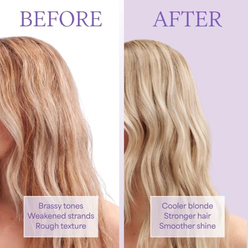 Indiglow Purple Conditioner - Debrassing Toner for Blonde Hair - Variation of THIS listing