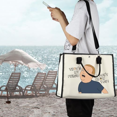 Cartoon Quote Gift TV Series Fans Cosmetic Bag Cartoon Tote Bag Tv Show Character Inspired Gift (My Purse LT)