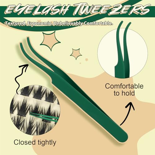 KEYYOU LASH California Sunset Manga Lash Clusters Kit 8-18mm Eyelash Clusters Kit DIY Lash Extension Natural Fairy Cluster Lashes with Lash Bond Seal Remover Applicator Soft Thin Band (Upgraded MG01)