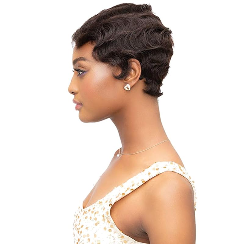 Mommy Parting Wig 100% Remy Human Hair Wig - Janet Collection (Variation 1)