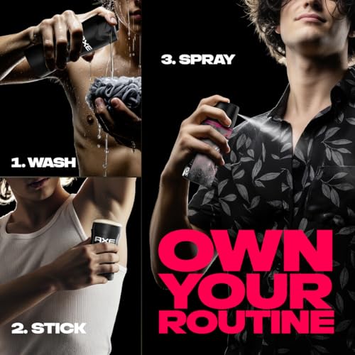 Men's Cherry Scent Body Spray - Long-Lasting Fragrance Deodorant Set
