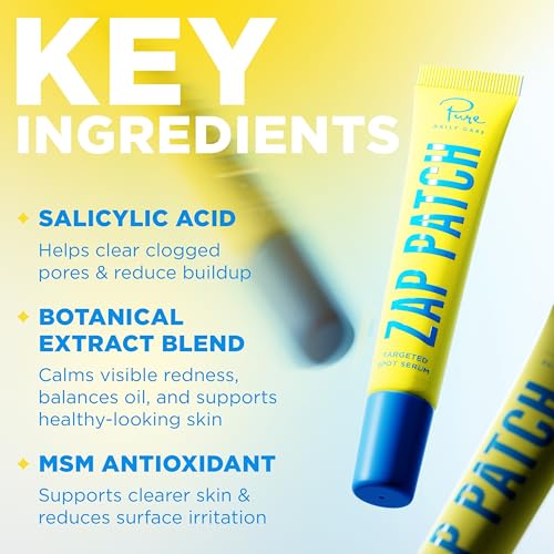 Targeted Spot Serum for Blemish-Prone Skin - Calms Redness & Exfoliates, 20ml