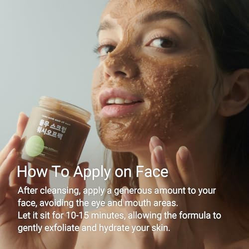 NEAF Yulmu Scrub Wash-Off Pack for Gentle Exfoliation & Hydration - All Skin Types