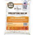 Non-GMO Emulsifying Wax NF Pastilles (5 LBS / 80 OZ) 100% Natural Plant Derived | For Lotions, Creams, Soap Making, Hair Products | Cosmetic Grade | Product of USA | 5 POUNDS