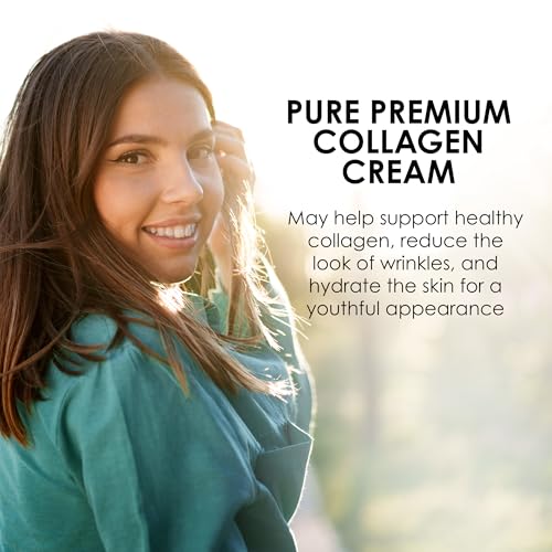 MASON NATURAL Collagen Premium Skin Cream, Women¡¯s Anti,Aging Face & Body Daily Moisturizer for Hydration & Firmness, Pear Scent, 2 oz