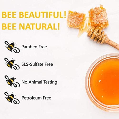 Bee By The Sea Buckthorn and Honey Naturally Scented Body Wash for All Skin Types 8 Ounces