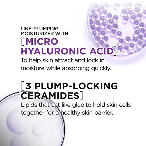 L'Oreal Paris Revitalift Hyaluronic Acid Water Cream & Serum Sample - Deep Hydration and Anti-Aging