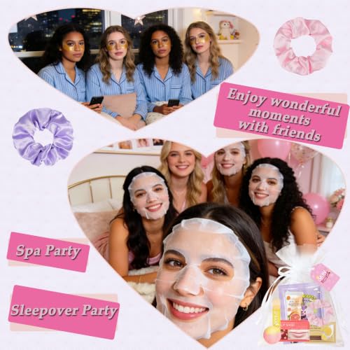 160-Piece Spa Party Favors Kit for Girls’ Sleepovers & Group Self-Care