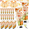 Fall Pumpkin Maple Leaf Hand Cream Gift Set - Baby Shower Favors - Orange / Fall Variation