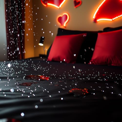 87x79in Massage Table Cover - Waterproof PVC Waxing Bed Pad - Black Variation of THIS listing