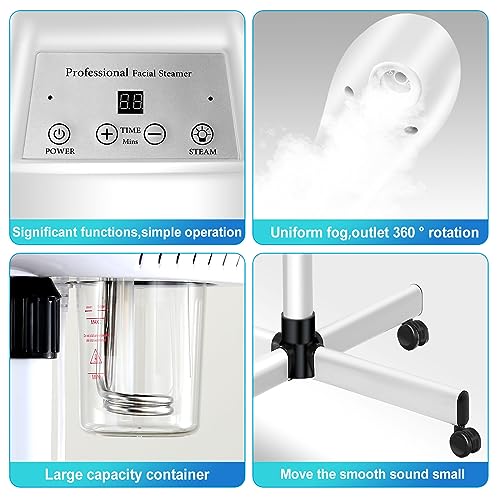 Facial Steamer Extra Large FT-01 - Professional Face Humidifier & Pore Cleaner