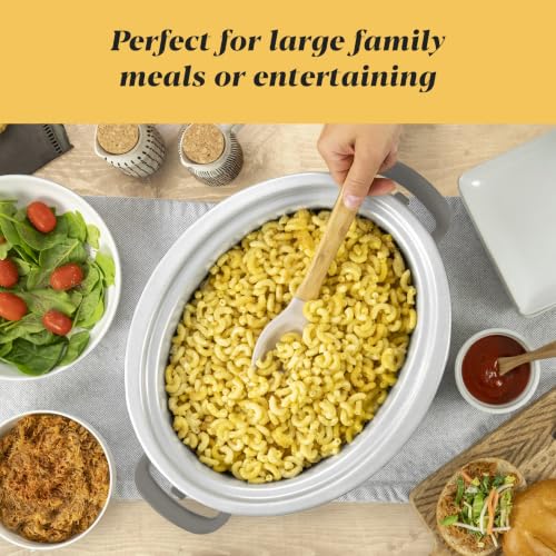 Programmable 7-Quart Slow Cooker with Locking Lid - Grey
