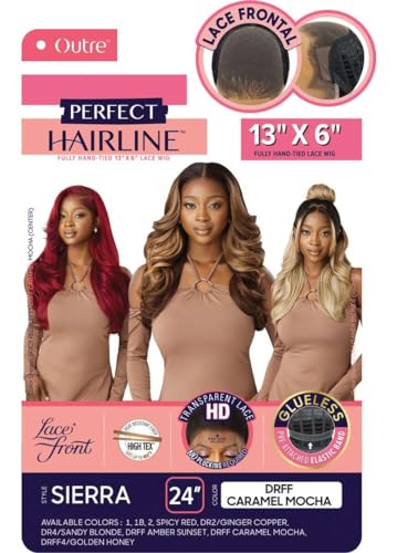 Outre Lace Front Wig Sierra Amber Sunset 13x6 HD Transparent Frontal