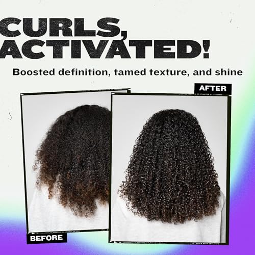 Scented Curl Cream for Wavy & Curly Hair - 6.76 Oz Pack of 2 - Anti-Frizz & Nourishing