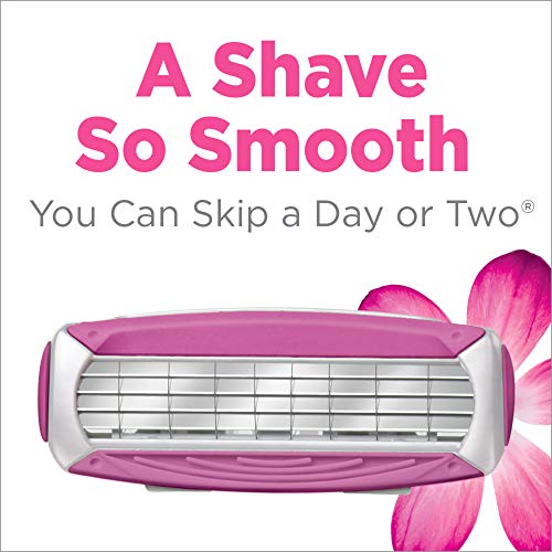Women's Razor Blade Refills - 4 Ultra-Thin Blades, Aloe & Vitamin E Conditioning