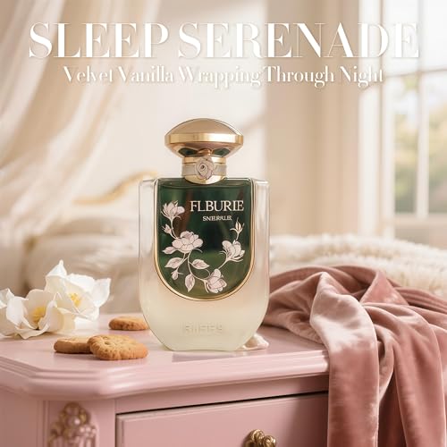Riiffs Fleurie Emerald Women's Gourmand Edible Perfume - Vanilla Caramel Floral Lemon, 3.4 Fl Oz