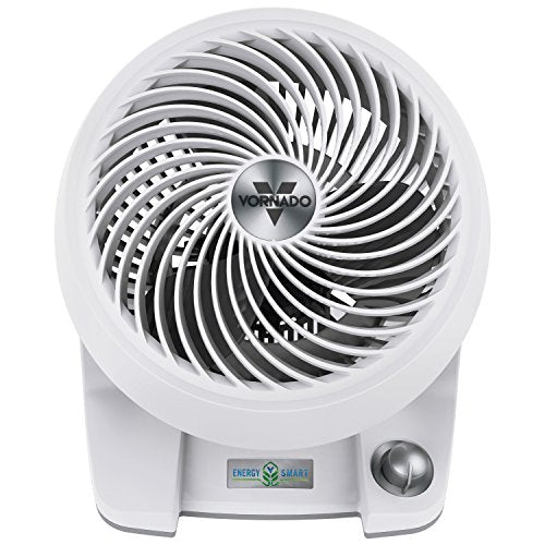 Vornado 533DC Small Energy Smart Tabletop Air Circulator Fan - White