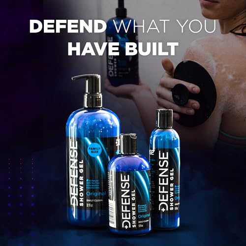 Defense Soap Tea Tree Body Wash 32oz All Natural Organic Shower Gel 2 Pack