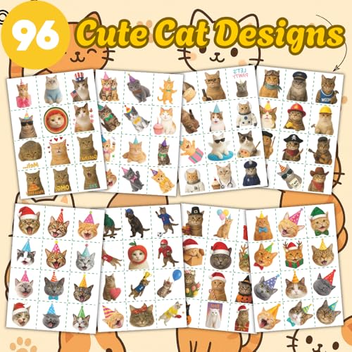 96PCS Ocean Temporary Tattoos Stickers - Under The Sea Themed Birthday Party Favors Adventure Ocean Birthday Party Decorations Accessories Supplies Gift For Kids Teens Adult Classroom Prizes Rewards