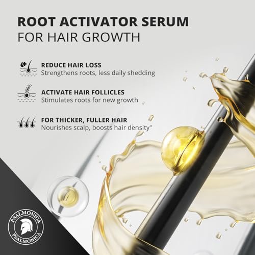 Hair Growth Serum for Men & Women - Root Activator & Thinning Hair Treatment - 1 Fl Oz - Botanical DHT Blocker & Thickening Formula