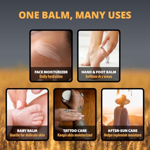 TETON Grass-Fed Beef Tallow Face & Body Moisturizer with Manuka Honey 2oz