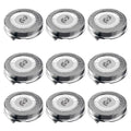 HQ8 Replacement Heads for Philips Norelco Shavers - 9 Pack - Compatible with AT810, AT830, AT850, AT880