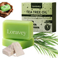 Antifungal Relief Soap Bar, New Tea Tree Oil Soap, Natural Foot & Body Soaps for Skin,Addresses Foot Discomfort,Cleans Pores,Gently Exfoliating Bar Soap for Men & Women,100g/3.52oz (2, 3.5Oz)
