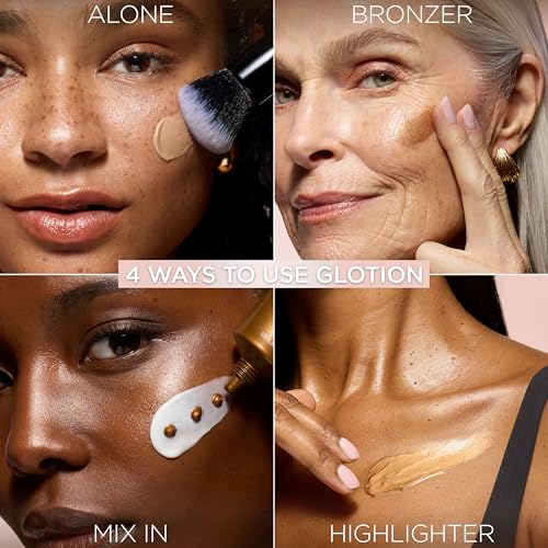 L’Oréal Paris True Match Lumi Glotion Medium & Deep Bundle 2 Pack - Hydrating Liquid Highlighters & Bronzers 1.35 Fl Oz