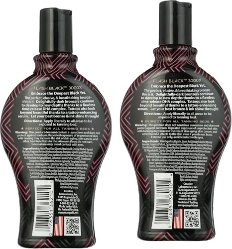 Indoor Tanning Lotion Set with DHA Bronzers - 2-Pack, 12 oz