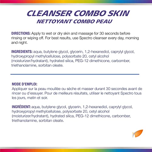 Spectro Jel Cleanser 500ml - Fragrance-Free Acne & Sensitive Skin Formula